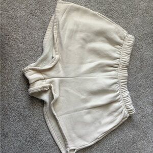 Women's Cream Shorts